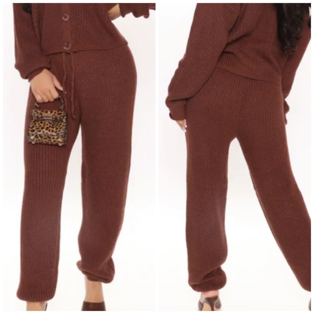 Fashion Nova Sweater Jogger Pants